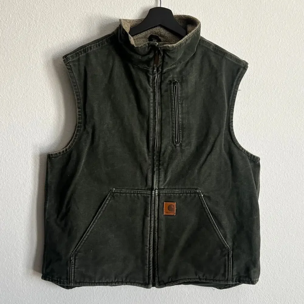 Carhartt V33 MOS green work wear vest